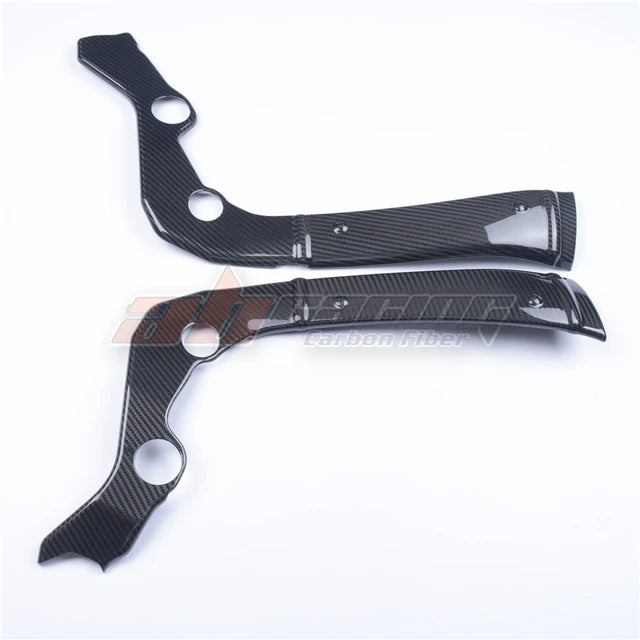 Side Frame Cover Protection Frame Cover Trim Spoiler For Suzuki Gsxr 1000 2017-2022 Full Carbon Fiber 100%