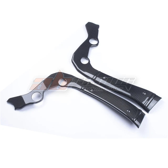 Side Frame Cover Protection Frame Cover Trim Spoiler For Suzuki Gsxr 1000 2017-2022 Full Carbon Fiber 100%