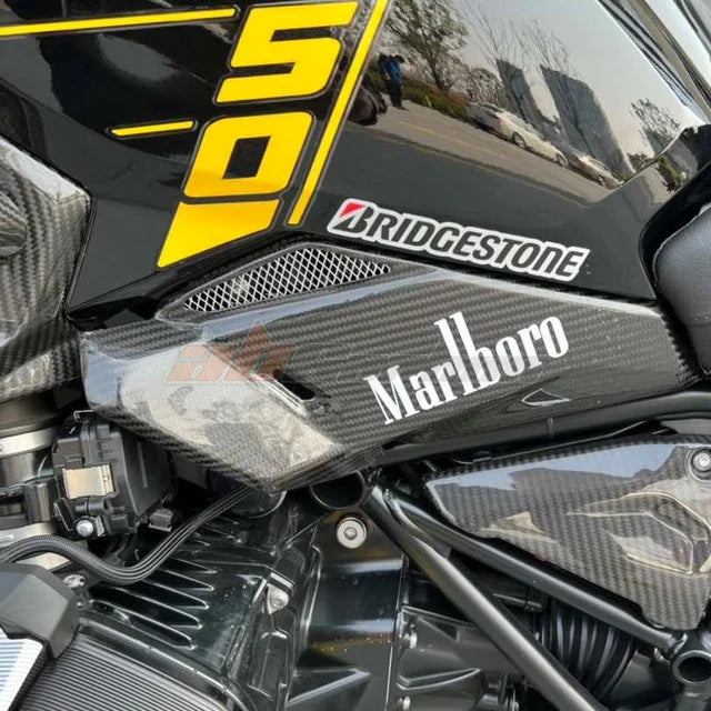 Side Panels of Tank Cover For BMW R1250GS ADV 2020+ Full Carbon Fiber 100%