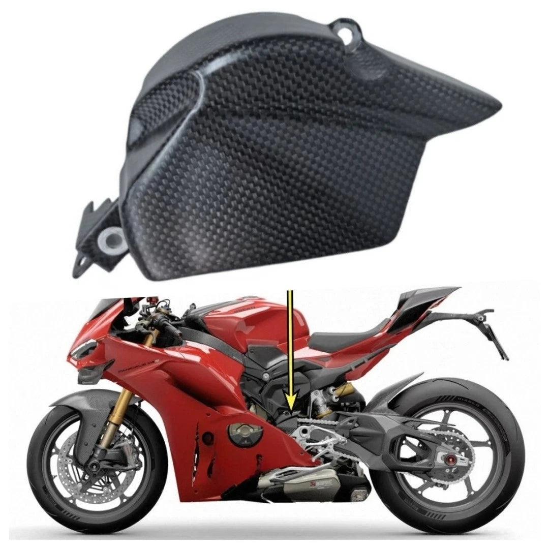 Carbon Fiber Sprocket Cover For Ducati Panigale V4 V4S (2025)