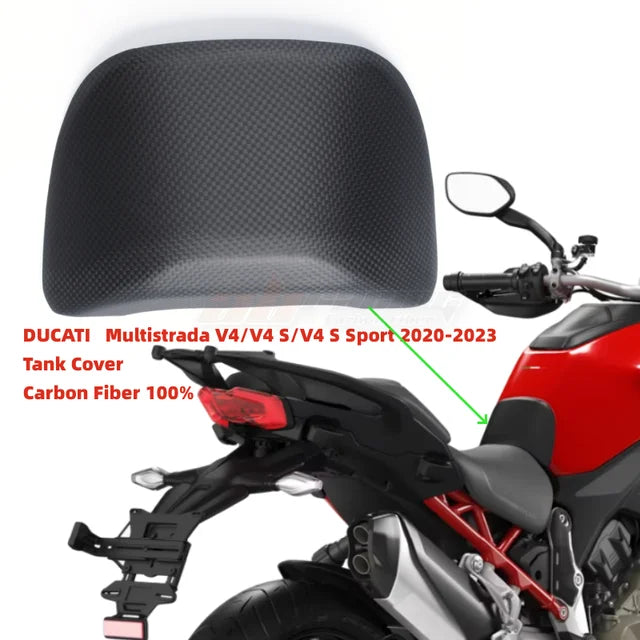 Tank Cover Fairing Trim Cowling For Ducati Multistrada V4/V4S V4S Sport 2020 2023 Full Carbon Fiber 100%