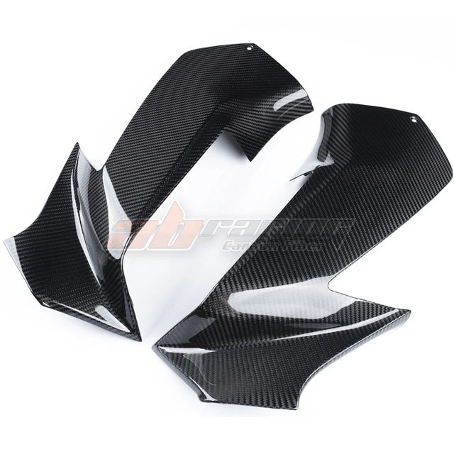 Under Handlebar Protection Side Cover Panels Trim Fairings For HondaCBR 1000RRR 2020 2023 Full Forged Carbon Fiber 100%
