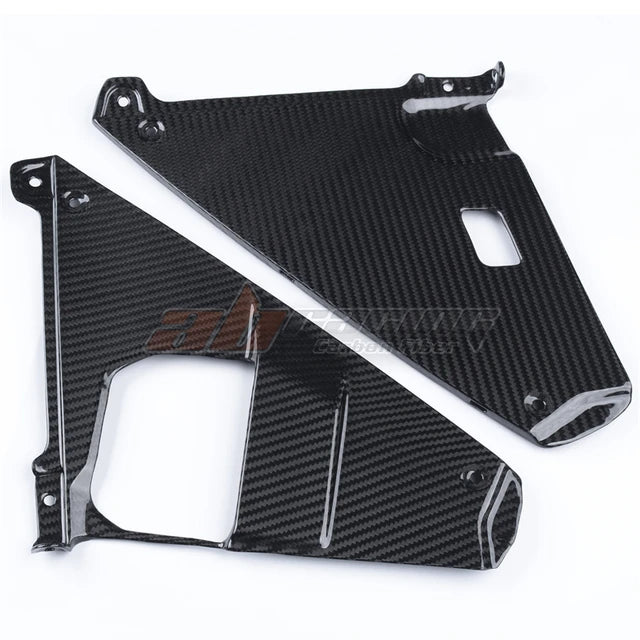 Under Inner Front Cowlings Protective Trim Fairings For Suzuki GSX1300 R Hayabusa 2021 2023 Full Carbon Fiber 100%