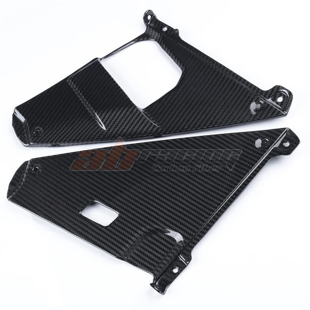 Under Inner Front Cowlings Protective Trim Fairings For Suzuki GSX1300 R Hayabusa 2021 2023 Full Carbon Fiber 100%