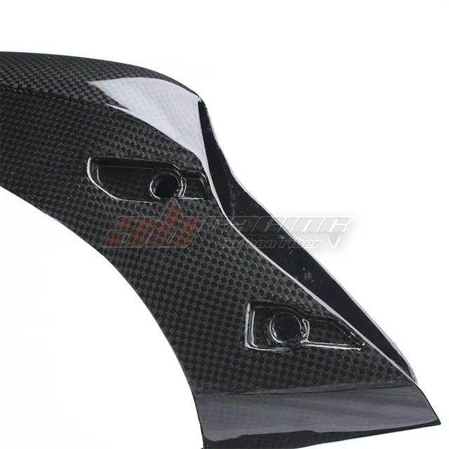 Under Tank Cover Side Panel Turn Signal Lights Covers Trim Fairings For Monster 937 Stealth 2021 2023 Full Carbon Fiber 100%