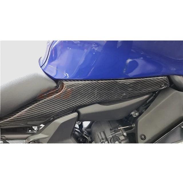 Under Seat Side Panels Fairings Trim Cowlings For YAMAHA R7 2022  2023  Carbon Fiber 100%