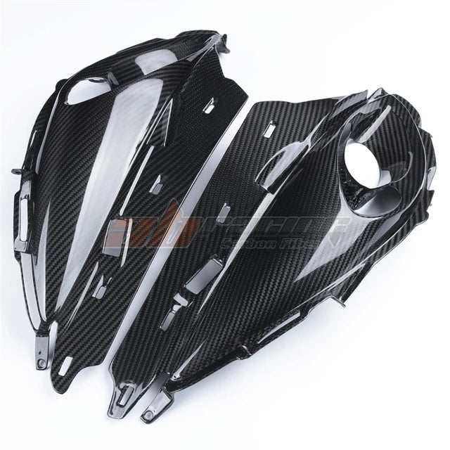 Upper Fairing Ducts Centre For Suzuki GSX1300R Hayabusa 2008 2017 Full Carbon Fiber 100%
