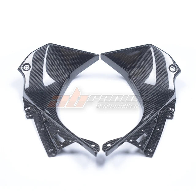Air Duct Cover Side Panels Upper For Kawasaki Zx6r 2019 -2020 Full Carbon Fiber 100%