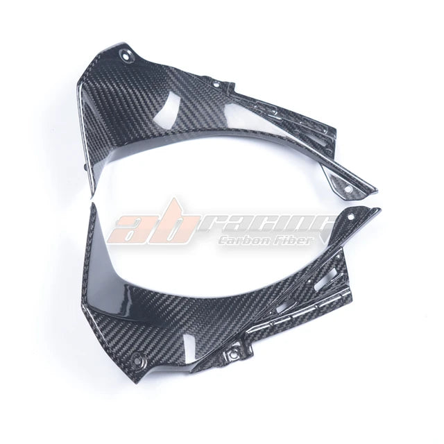 Air Duct Cover Side Panels Upper For Kawasaki Zx6r 2019 -2020 Full Carbon Fiber 100%