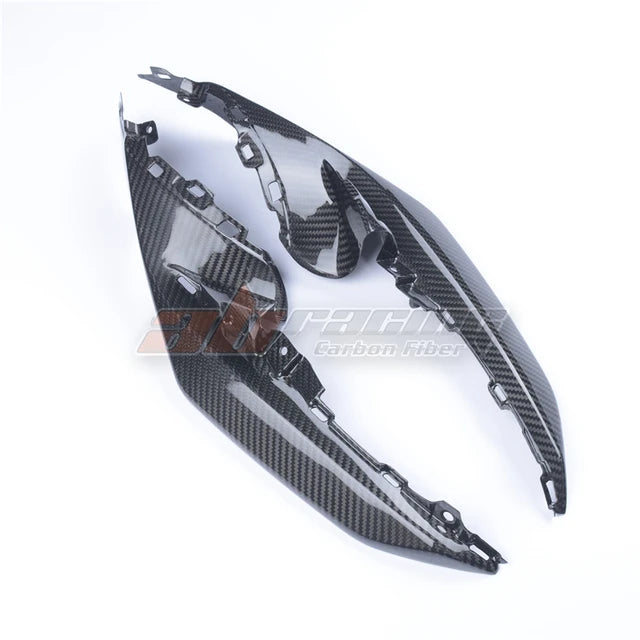 Upper Side Air Ram Panel Fairing Cowl For Suzuki Gsxr1000 2009-2015 Full Carbon Fiber 100% - Covers & Ornamental Mouldings -