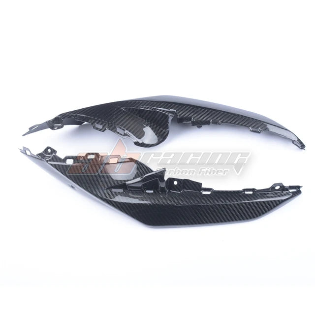 Upper Side Air Ram Panel Fairing Cowl For Suzuki Gsxr1000 2009-2015 Full Carbon Fiber 100% - Covers & Ornamental Mouldings -