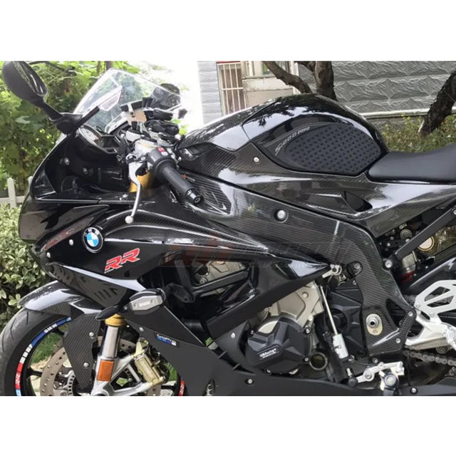 Upper Side Fairings Panels Side Covers Cowlings For BMW S1000RR 2015 2019 Full Carbon Fiber 100%panel